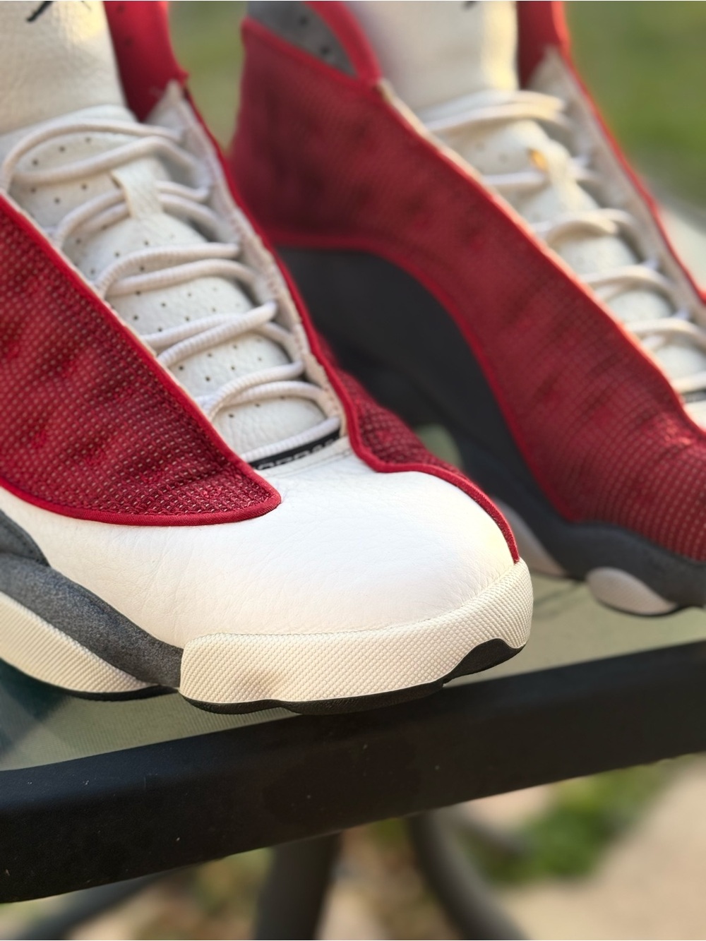 Jordan retro 13 flint gym red size 12 w box - Picture 11 of 16